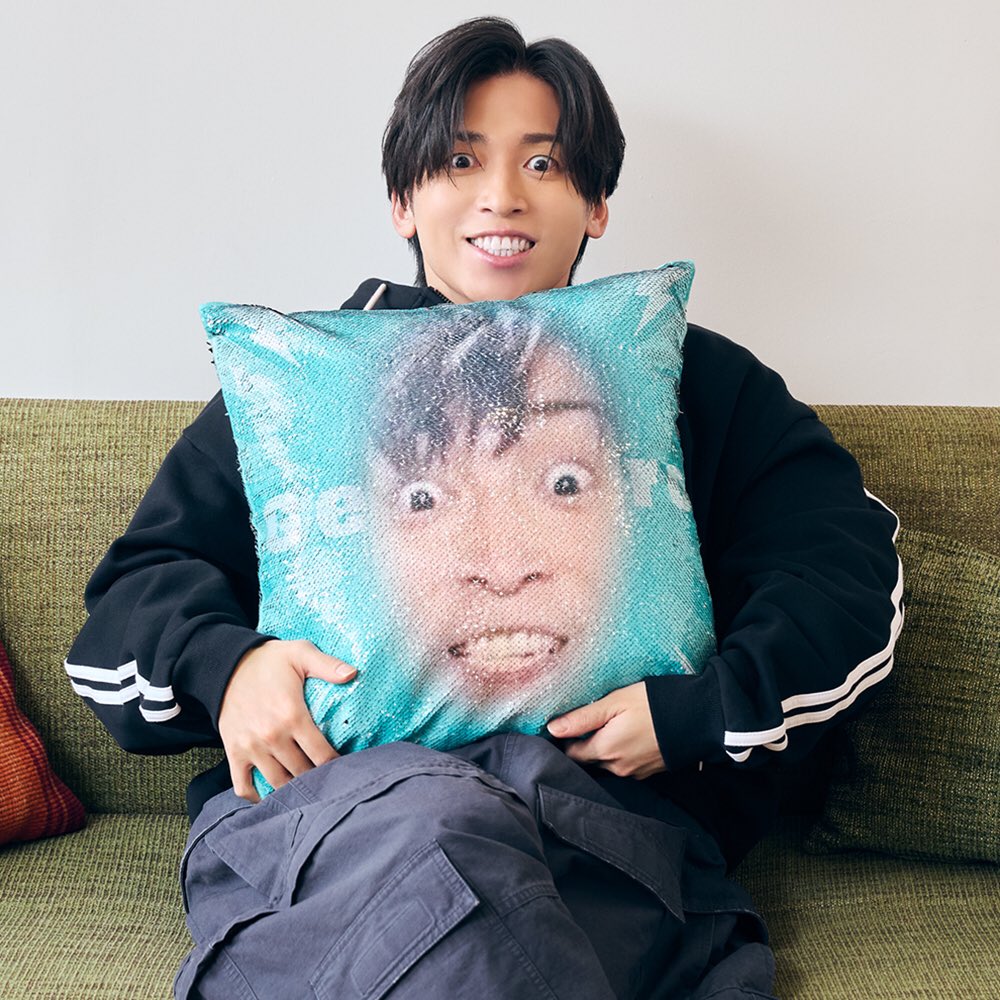 gero顔面スパンコールクッションカバー mmmmiki on X:
