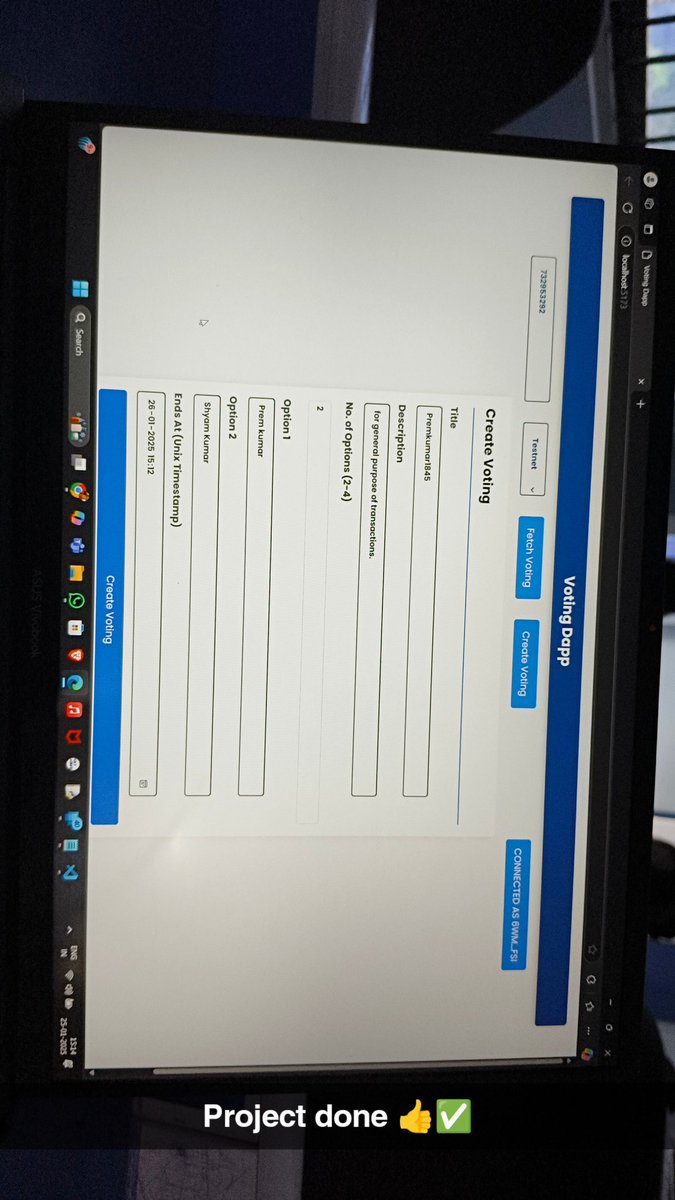 prem_1832's tweet photo. I attended the Algobharat Bootcamp at Vardhaman College of Engineering where I gained valuable insights into Blockchain and Algorand. It was an enriching experience providing an opportunity to interact with other Algorand devs. 
@Algo_Bharat @AlgoFoundation @algodevs #AlgoCampHyd https://t.co/0obnf596hW