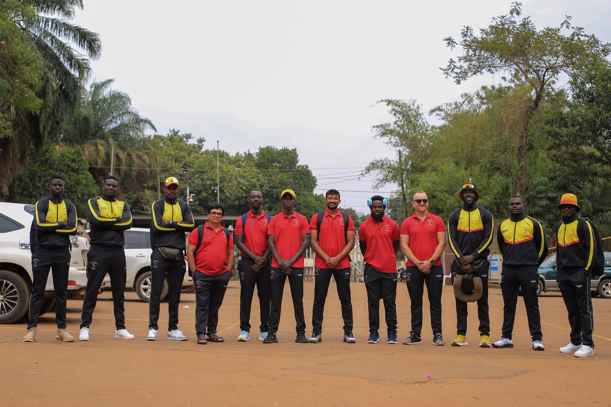 The Cricket Cranes Squad has departed for the second round of the ICC Challenge League BTournament in Hong Kong China 🇭🇰 from Feb 4th - 16th. 

The team will play a 50over tri-series with Hong Kong China and Bahrain before the tournament from 28th Jan - 3rd Feb. 

#CricketUganda