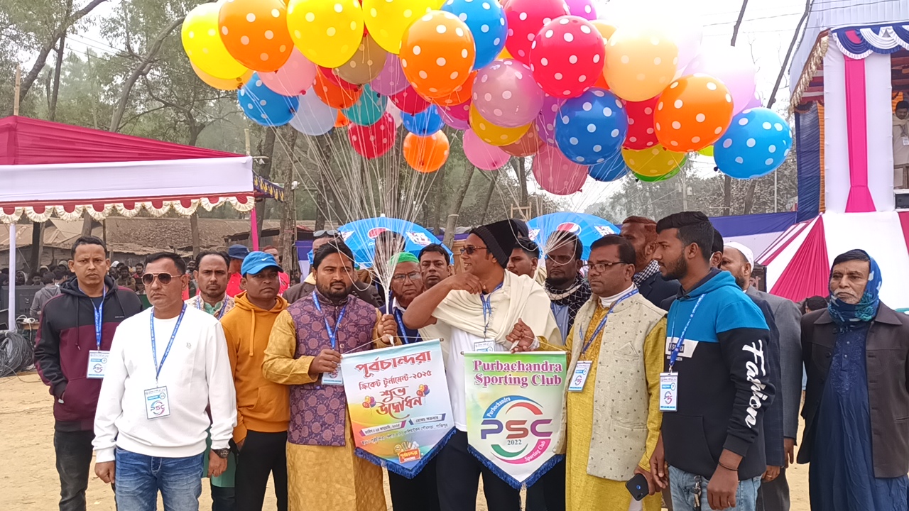 কালিয়াকৈরে পূর্ব চান্দরা ক্রিকেট টুর্নামেন্ট এর উদ্ধোধন