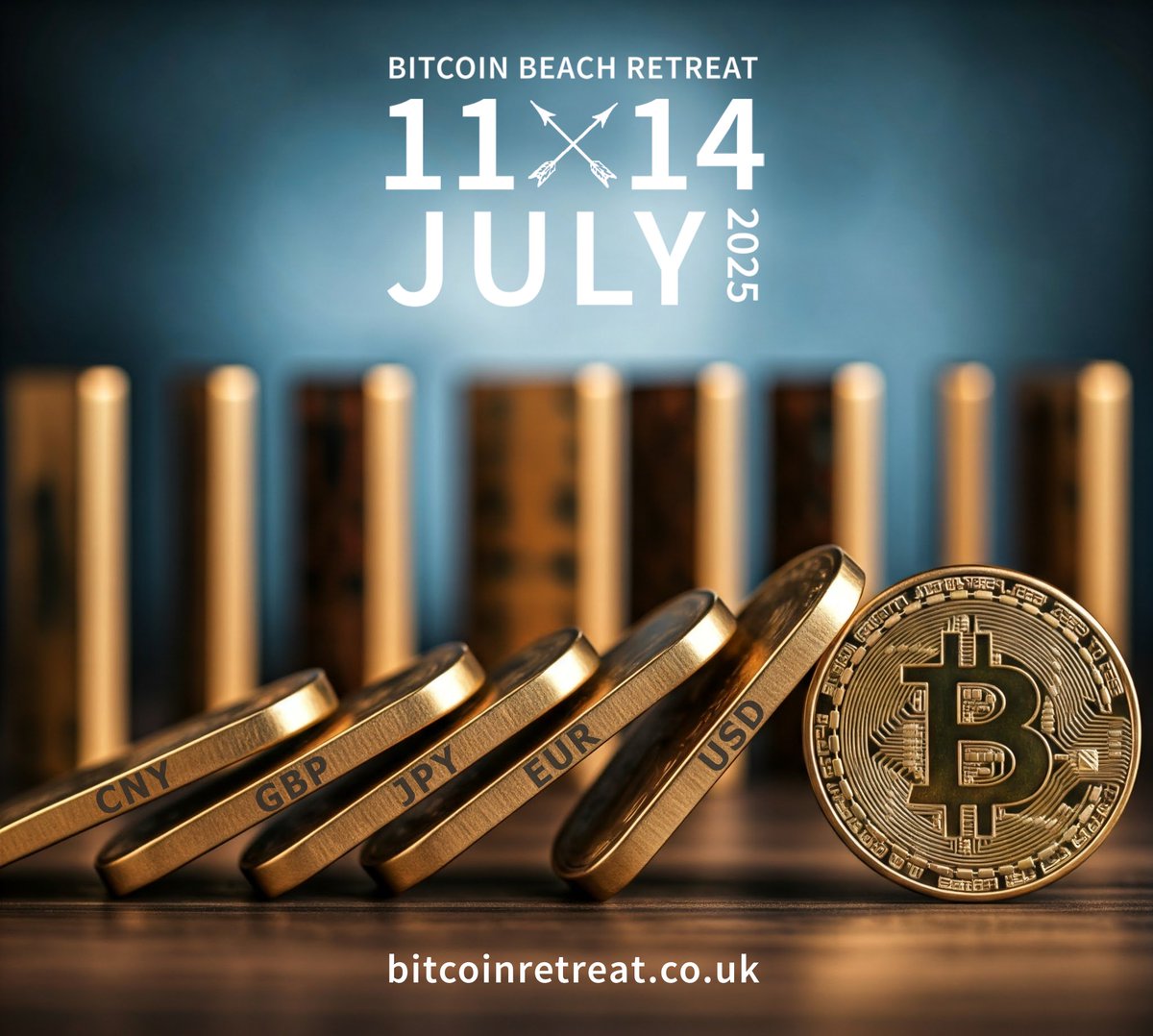 SBR/HUGE BREAKING: We can officially confirm the team has finalised the dates for the 5th 'Strategic Bitcoin Retreat': join us 11-14 July 2025❗️ 

The dominoes are falling....