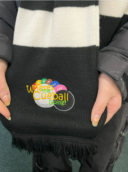 WhereBall's tweet photo. Wrap up warm with our exclusive 'Where's the Cue Ball Going?' Bobble Hat and Scarf Bundle!! Perfect for the ultimate snooker fan! Selling Fast so grab yours now before it's too late at: https://t.co/5M2INXUkj3
#snooker #jv #johnvirgo #wheresthecueballgoing #bobblehat #scarf #hat https://t.co/iaMeIKKrW7