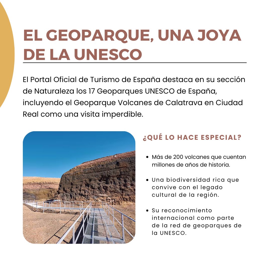 🌋 ¡Así vivimos los últimos eventos del Geoparque Volcanes de Calatrava, Ciudad Real! Desde el Foro Español de Geoparques 2024 hasta el Ciclo de Conferencias sobre el Carbonífero, seguimos promoviendo la conservación y el turismo sostenible.
 geoparquevolcanesdecalatrava.es.