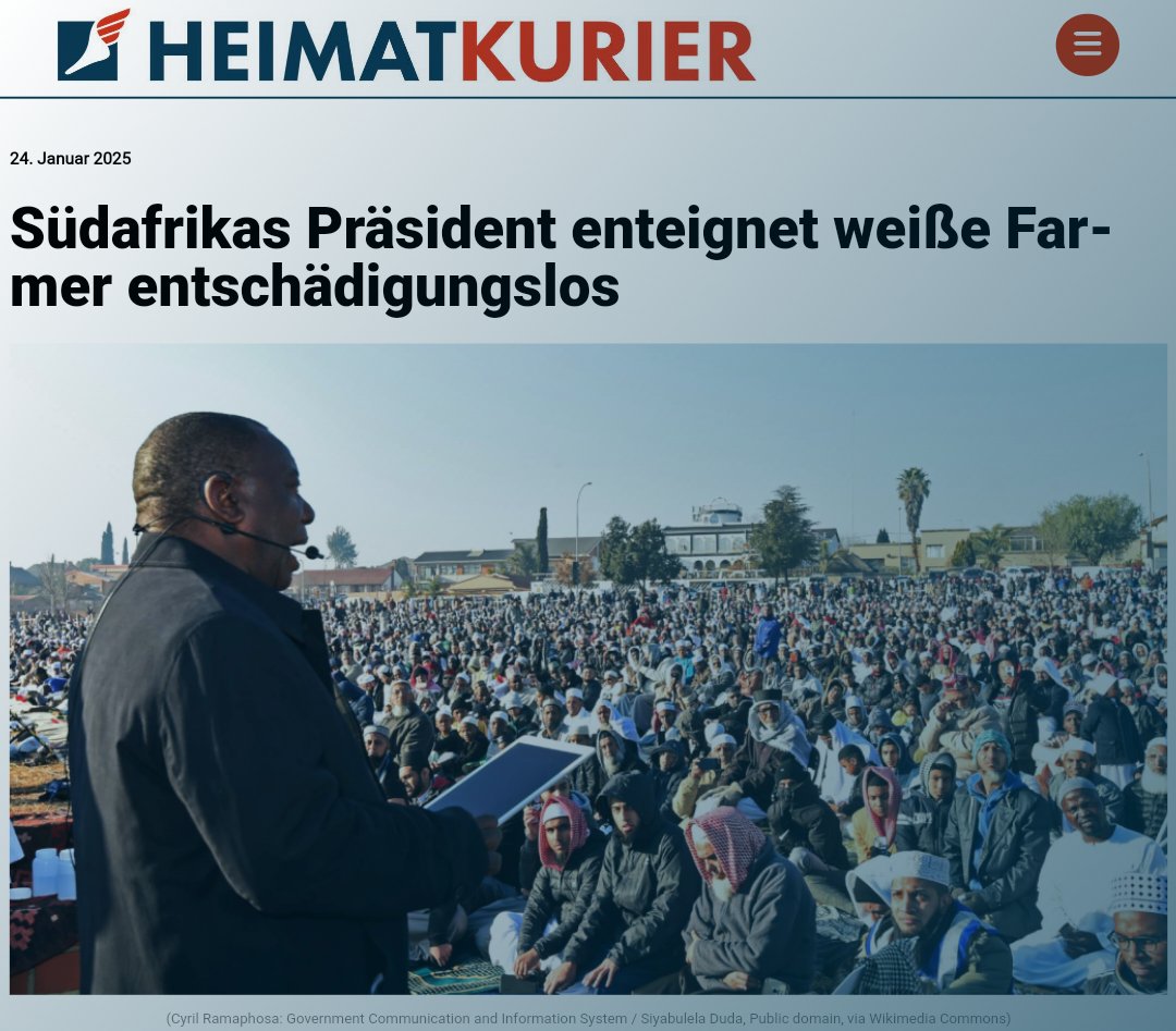 Samson_Gerhard's tweet photo. .
#Rassismus der Schwarzen 
ausgerechnet in #Südafrika:

Das antisemitische Land unterstützt #Hamas,
will #Israel auslöschen

Eigentlich reich an Natur &amp; Bodenschätzen ist es 30 Jahre unter der schwarzen korrupten ANC ein Shithole geworden

Nun werden Weiße ersatzlos enteignet https://t.co/Dq6hv8IMYV