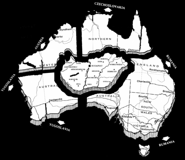 Civixplorer's tweet photo. @TerribleMaps The breakup of Australia-Hungary. https://t.co/G47QYansZD
