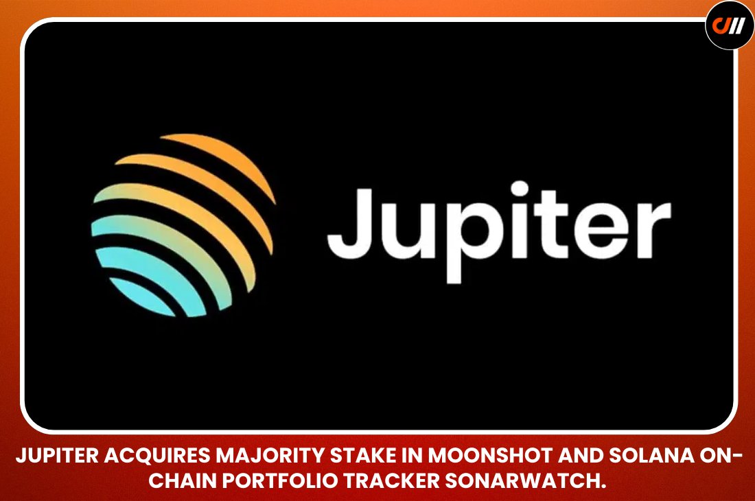 CryptoMagaX's tweet photo. Jupiter acquires majority stake in Moonshot and Solana on-chain portfolio tracker Sonarwatch.

Follow ~ @CryptoMAGAX https://t.co/RbFg8LFSLS