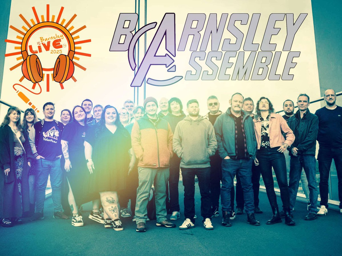 ⚡️ BARNSLEY ASSEMBLE! ⚡️

As Barnsley Live grows, we need more heroes to help make this year unforgettable! If you’re passionate about music, community, and Barnsley, we want YOU on the team. Ready to answer the call? Message us! 🦸‍♀️🦸‍♂️