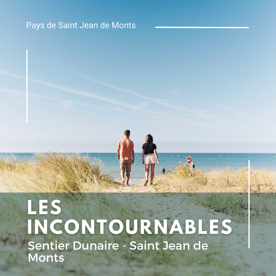 Partez à la découverte des incontournables du pays de saint jean de monts 😃📸 : les plages de sable fin
.
👉
paysdesaintjeandemonts.fr/decouvrir/inco…
