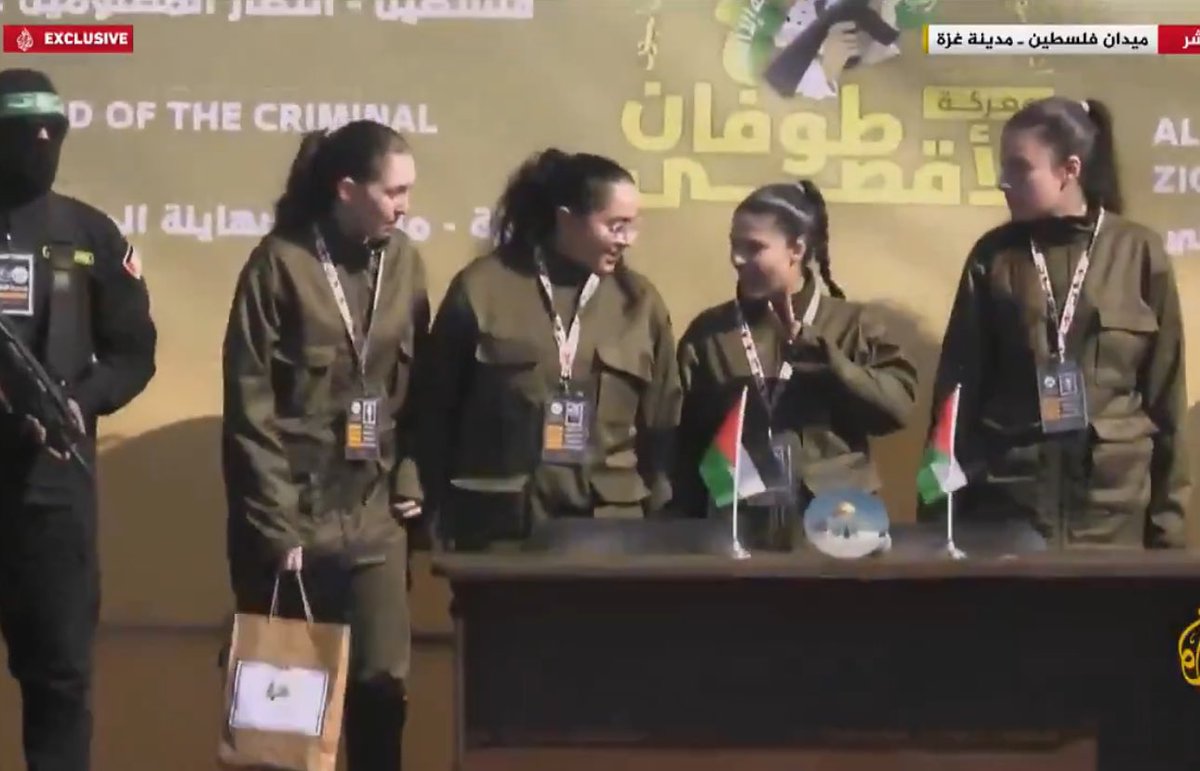 <a href="/UTDRevolution/">Top Doğğ</a> Here you go, 

"Due to the hxmas atrocities with the hostages, they came home healthy."

Now do palestinian hostages released from your country.