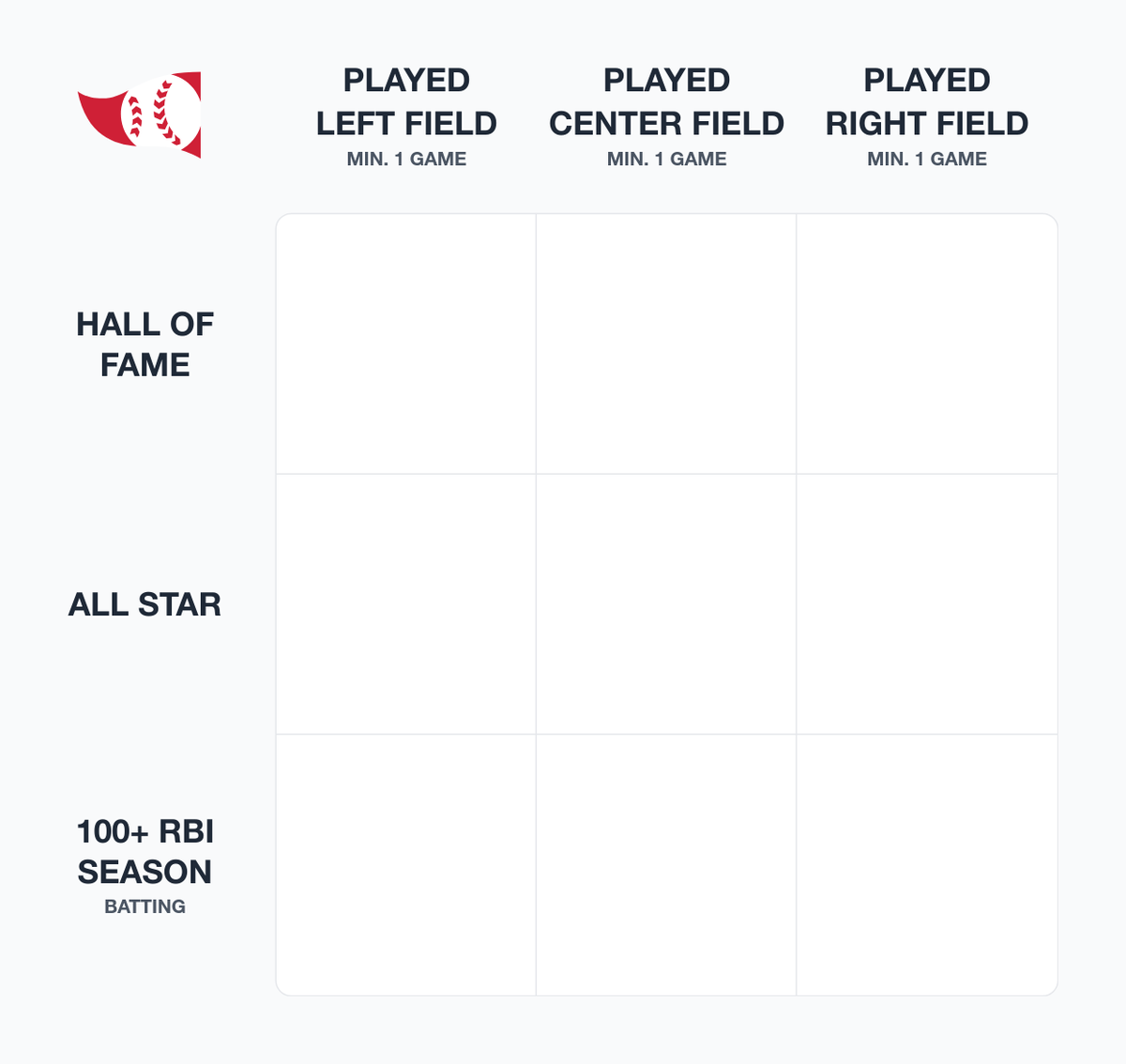 Immaculate Grid tweet media
