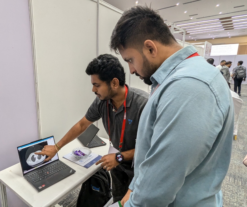 vTitan_Corp's tweet photo. Midday moments from #AOCR2025!
#AOCR2025 #vTitan #HigHNoon #RadiologyRevolution #CTMachine #MedicalTech #NeedlePositioning #InnovationUnleashed #ChennaiTradeCenter https://t.co/X300YpEazG