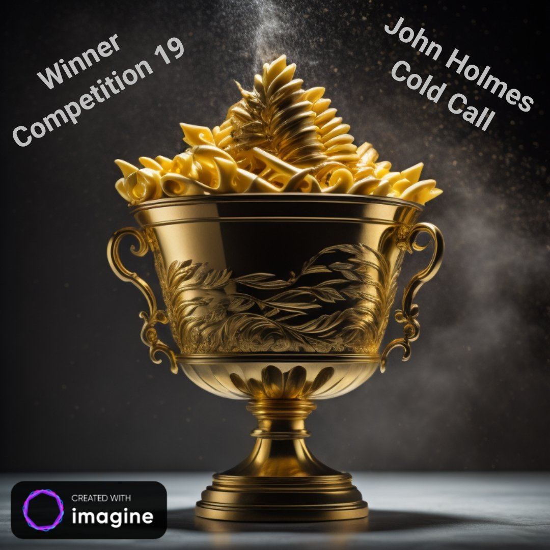 FusilliW's tweet image. fusilliwriting.com/blog/
We have a winner for competition 19!
John has been sent his £30, and shortlisted entry fees have been refunded. Those opting for feedback will be sent this within the week.
Comp 20 now open.
#creativewriting #microfiction #writingcommunity #flashfiction