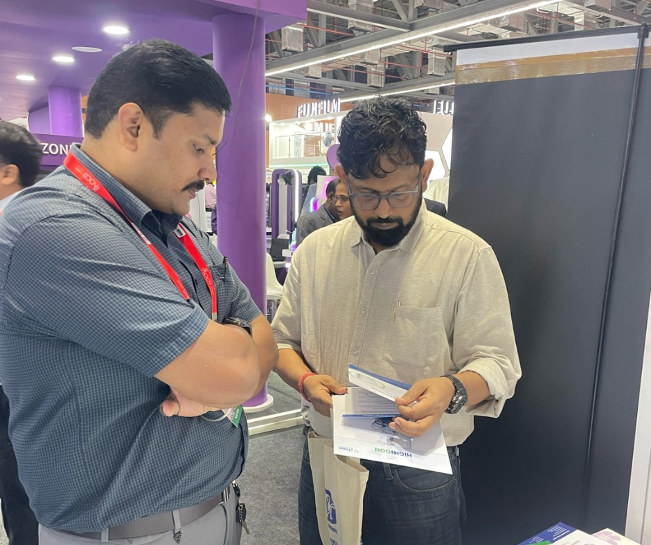 vTitan_Corp's tweet photo. Midday moments from #AOCR2025!
#AOCR2025 #vTitan #HigHNoon #RadiologyRevolution #CTMachine #MedicalTech #NeedlePositioning #InnovationUnleashed #ChennaiTradeCenter https://t.co/X300YpEazG