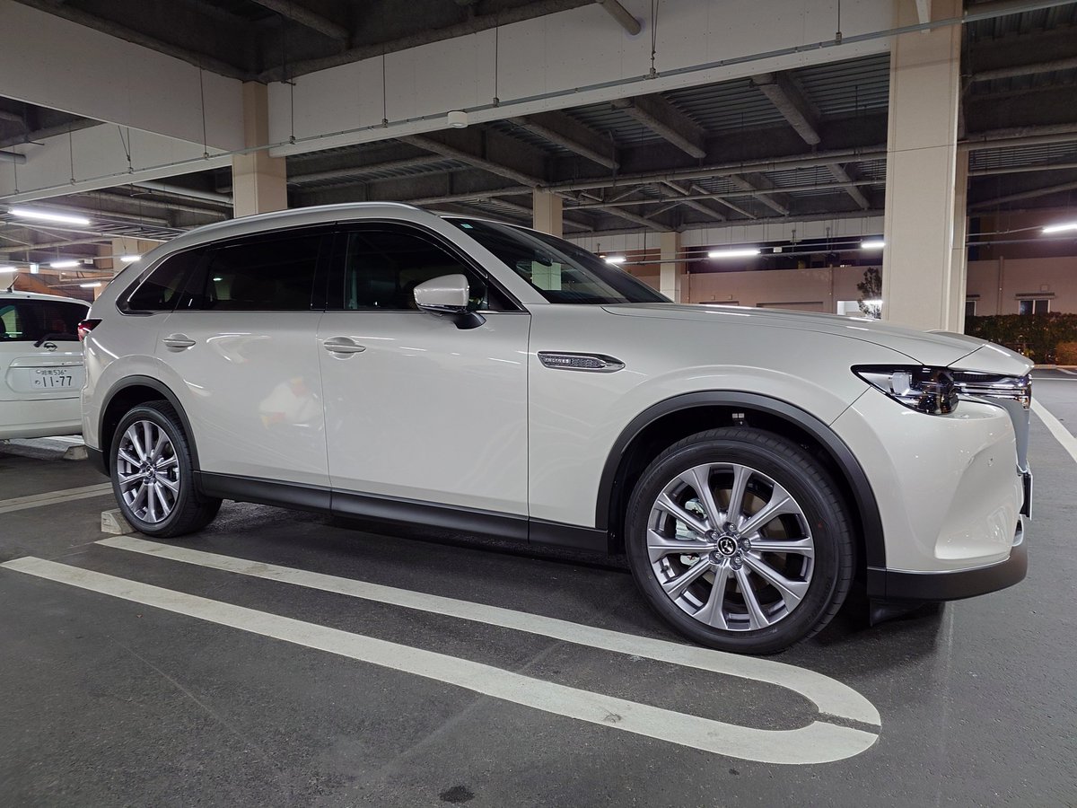 最近少しずつ他のCX-８０に遭遇する機会が増えたけども、プラチナクォーツには一度も遭遇していないな。
魅力的な塗色が多いので余り被らないのかもしれない🤔
