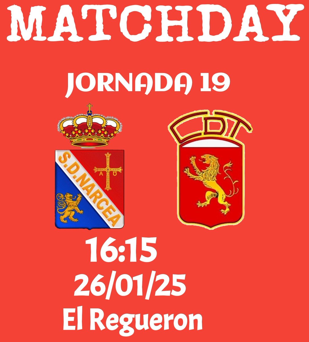 futbolisiimos's tweet photo. Se acerca el Derbi entre la SD Narcea y el CD Tineo en el Regueron.

Ambos conjuntos llegan tras perder en la última jornada, llegan al derbi en puestos de Playoff de ascenso.

#Futbolisimos #FutbolAsturiano #SegundaAF  #FutbolRegional #SDNarcea #CDTineo #NarceaTineo #Derbi https://t.co/VaKnOphSP6