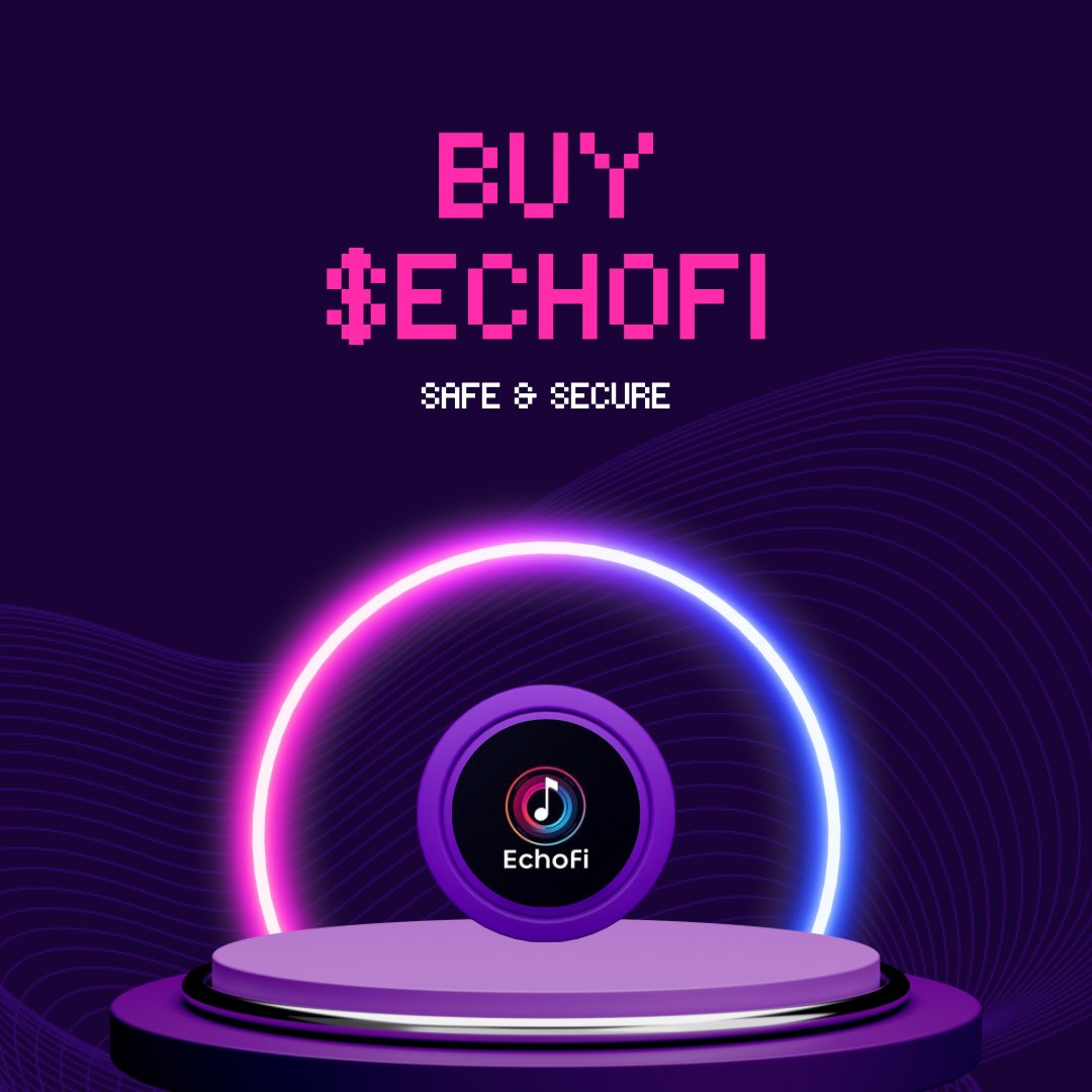 Emmadamo1's tweet photo. @BSCGemsAlert 𝗜𝗻 𝟮𝟬𝟮𝟱, 𝗱𝗼𝗻’𝘁 𝗺𝗶𝘀𝘀 $Echofi 

⇨ 𝗜𝘁 𝗶𝘀 𝗮 𝗥𝗪𝗔 𝘁𝗼𝗸𝗲𝗻 𝗼𝗳 @EchoFicompany 

𝗕𝘂𝘆 $Echofi ! 𝗕𝘂𝘆 $Echofi !! 𝗕𝘂𝘆 $Echofi !!! https://t.co/899tJKZFxM