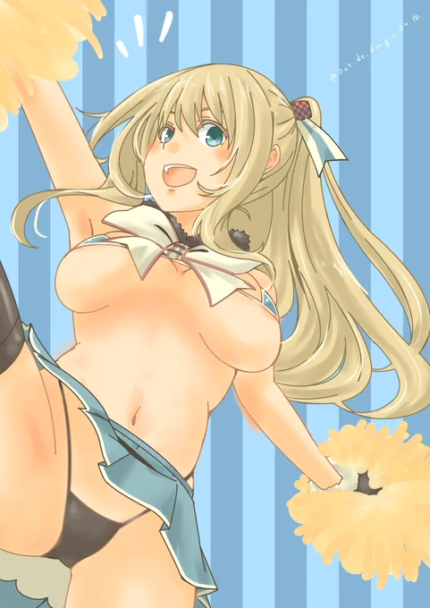 #このタグを見た人は黙ってチアガールを貼る 