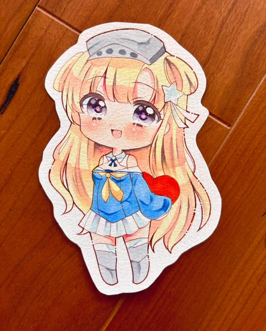 艦これフレッチャー#フレッチャー #コピック #アナログ 