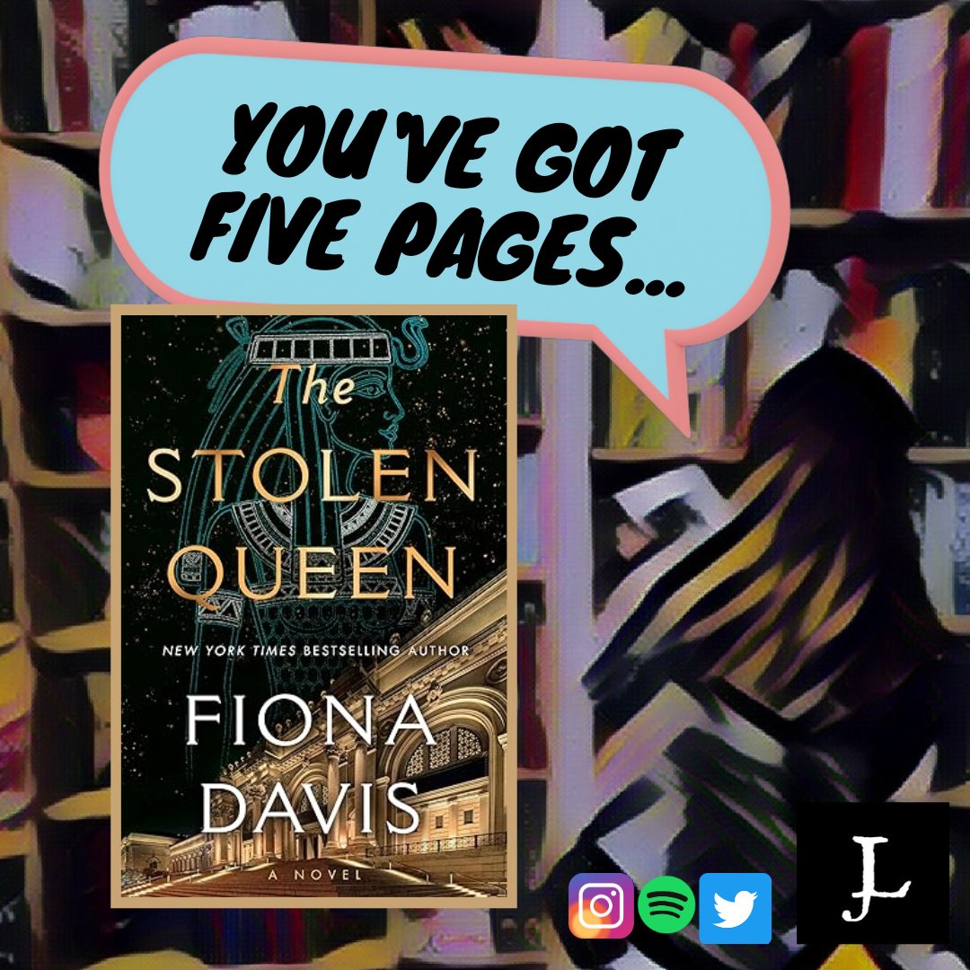 jeanleesworld's tweet image. The latest episode of my podcast is up!

"You’ve Got Five Pages, The Stolen Queen by Fiona Davis, to Tell Me You’re Good."

#FirstChapter #BookReview #Podcast #mystery #thestolenqueen jeanleesworld.com/2025/01/25/you… via @jeanleesworld