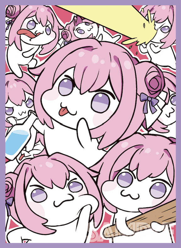 eatos_ye's tweet photo. SC2025winter/エアサンクリ 新作発表③   
Doro の スリーブ（一部が光ってます） になります！   
イラストレーターは https://t.co/lf4dNUOjtZ 様です。 https://t.co/R2IPtIMOM1