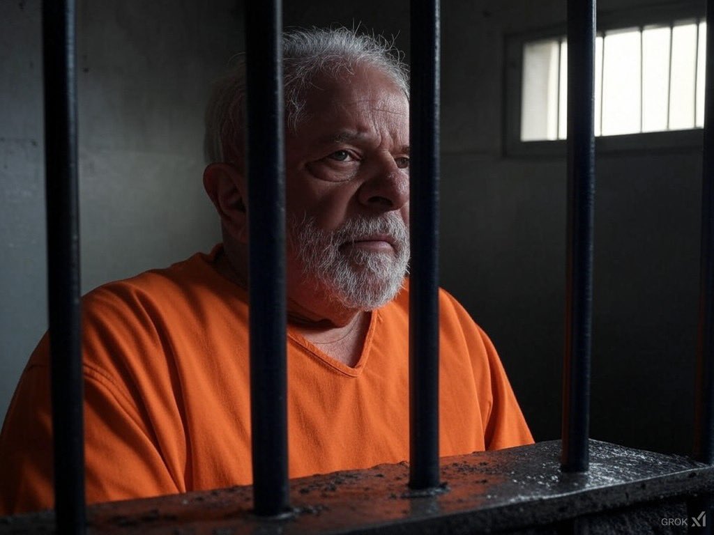Lula não deve sofrer impeachment; ele deve ser arrancado de Brasília e colocado na prisão. Nunca foi inocentado, foi 'descondenado' por um STF partidário que violou todas as leis para torná-lo presidente, ignorando até a Lei da Ficha Limpa.

Não só Lula deve ser preso, mas também
