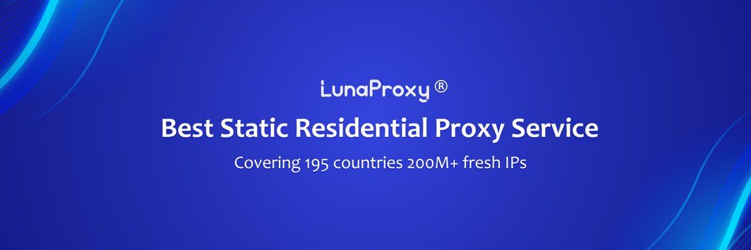 Cop.Supply (@cop_supply) on Twitter photo Residential Proxy Provider Added
✖️ <a href="/LunaProxy2/">Luna Proxy</a>
🏷️ 25% Off Code "COPSUPPLY"
🔗 cop.supply/luna-proxy
LunaProxy offers residential proxies starting at just $3.30 per gb! They have a global network to meet anyone's needs. Residential Proxy Provider Added
✖️ <a href="/LunaProxy2/">Luna Proxy</a>
🏷️ 25% Off Code "COPSUPPLY"
🔗 cop.supply/luna-proxy
LunaProxy offers residential proxies starting at just $3.30 per gb! They have a global network to meet anyone's needs.