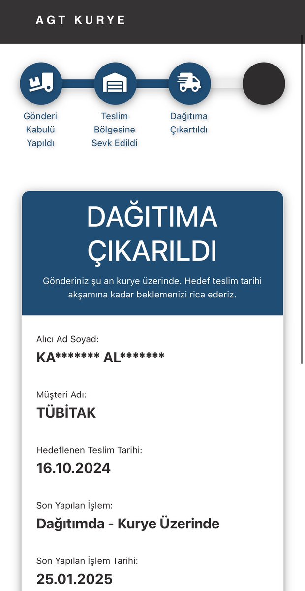 trakya2000's tweet photo. @agtkurye yerine Kaplumbağa ile gelseydi daha hızlı gelirdi. 
@Tubitak lütfen kuryenizi değiştirin. https://t.co/IQOxAHbXIw
