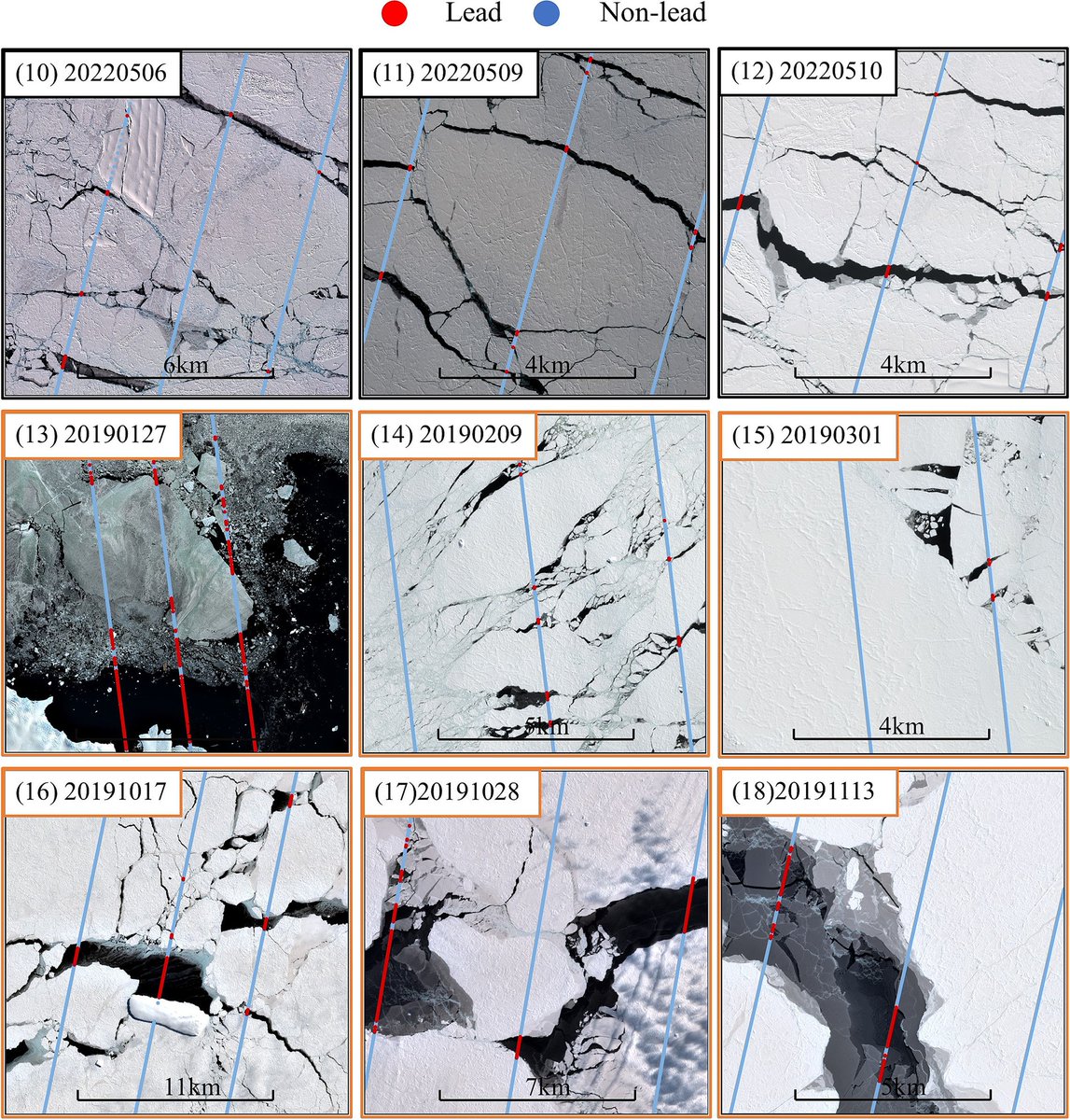 Enhanced sea ice classification for ICESat-2 using combined  unsupervised and supervised machine learning led by the great Wenxuan Liu. 

Very impressed with <a href="/NASA_ICESat2/">ICESat-2</a> 's capabilities to distinguish leads, gray ice and thicker ice.

sciencedirect.com/science/articl…