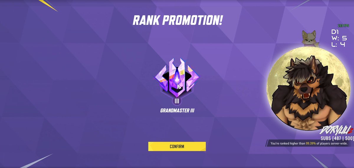 Ended tonight's ranked sesh on Grandmaster!!

Gonna keep seeing how far we can climb from here! 🫡🔥