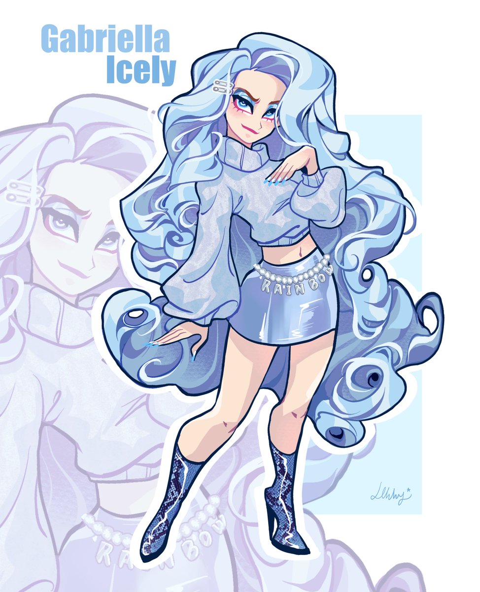 Libbly_Libby's tweet image. #Rainbowhigh
Gabriella icely!🧊