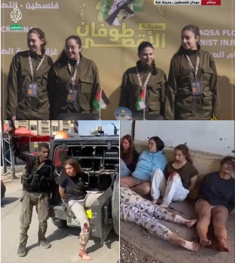 Le Hamas veut faire oublier les images de leur kidnapping. 

Nous sommes là pour les rappeler.