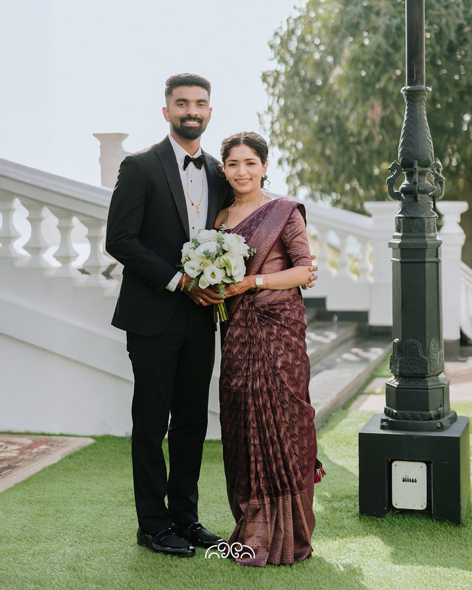 beenakannan_'s tweet photo. Beenakannan Couture is delighted to see Merlin draped in our beautiful bridal Saree, where a fusion of style and elegance is the statement for the day. We wish all the best to her on this new journey!

#beenakannancouture #beenakannan #kancheepuramsaree #weddingsarees https://t.co/Lfy5KsR1se