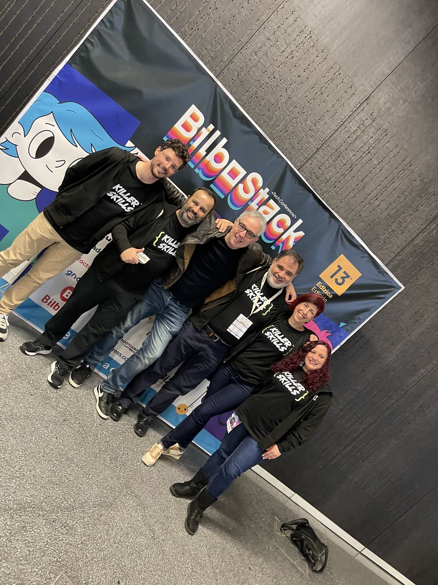 pedropaparicio's tweet image. @HugoTobio nos creo nuestra imagen para @killerskills_me y estaremos siempre en deuda. Grandeeeee Hugo!!! Muchas graciasssss!!!
Es un foking crack y hay que decirlo!!!
#bilbostack25