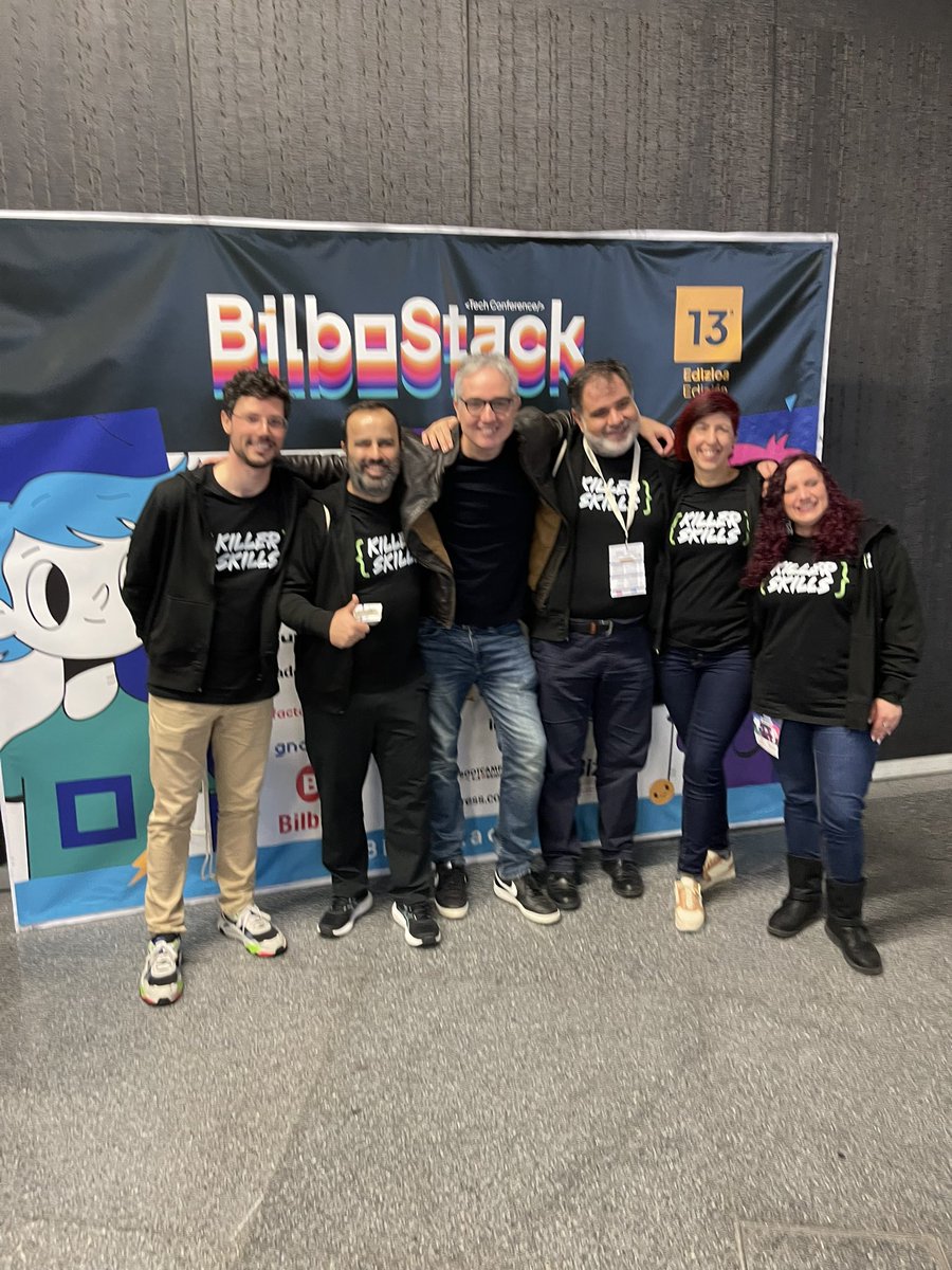 pedropaparicio's tweet image. @HugoTobio nos creo nuestra imagen para @killerskills_me y estaremos siempre en deuda. Grandeeeee Hugo!!! Muchas graciasssss!!!
Es un foking crack y hay que decirlo!!!
#bilbostack25