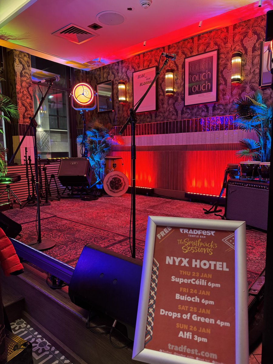 Huge progress made so far this weekend during our time at TradFest. New streamlined tech and even a new song for release.