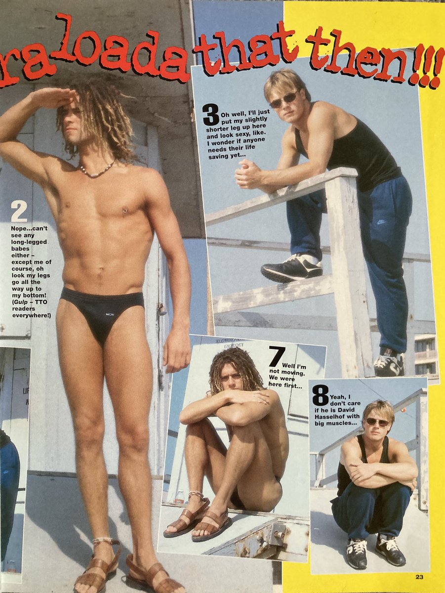 90s_take_that's tweet photo. Phwoarr Gerra loada that then!!! 🤪💛💜
🔥🔥🔥
📷 @takethat Official Fanclub Magazine
#takethat #donlow #tto #fanclubmagazine #flashback #thatters #lookatus #90s #90snostalgia #90stakethat @GaryBarlow #HowardDonald #takethatlegends https://t.co/qQHB0SvVsx