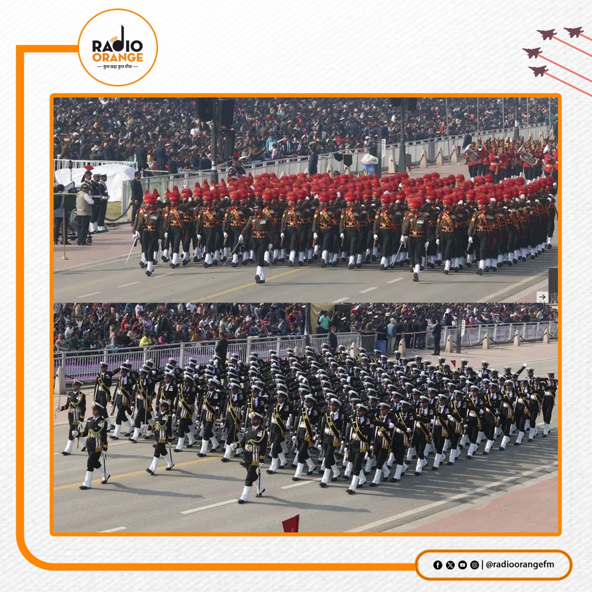 radioorangefm's tweet photo. Let's get ready to celebrate 76th Republic Day ✨
#RepublicDay2025 #RepublicDay #radioorange https://t.co/G1PPQLEUiO