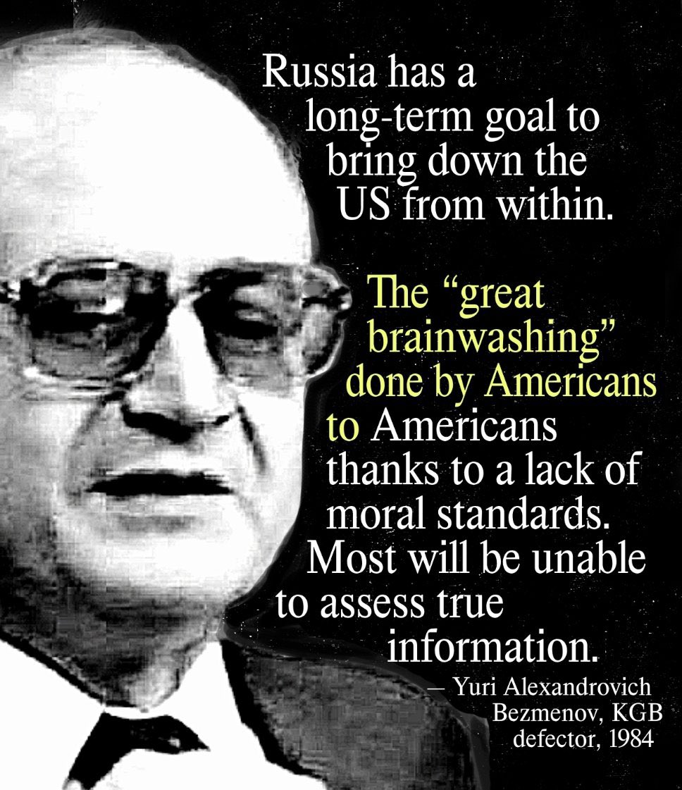 <a href="/mjfree/">Morgan J. Freeman</a> Decapitation strike on the US to help his handlers in Moscow.... It's why the GRU (KGB) created MAGA