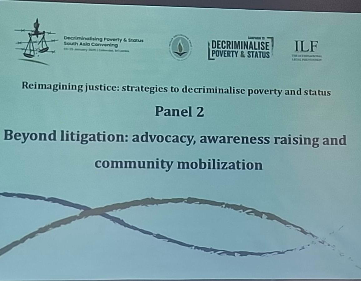 SALC (@follow_salc) on Twitter photo <a href="/DecrimPS/">Campaign to Decriminalise Poverty & Status</a> <a href="/neelanofficial/">Neelan Tiruchelvam Trust</a> Martin Macwan emphasised the importance of making the law accessible to marginalised communities: "You might know the truth, but unless you can explain it, it has no meaning." #decrimSA #DecrimSL2025 <a href="/DecrimPS/">Campaign to Decriminalise Poverty & Status</a> <a href="/theilf/">The International Legal Foundation</a> <a href="/DecrimPS/">Campaign to Decriminalise Poverty & Status</a> <a href="/neelanofficial/">Neelan Tiruchelvam Trust</a> Martin Macwan emphasised the importance of making the law accessible to marginalised communities: "You might know the truth, but unless you can explain it, it has no meaning." #decrimSA #DecrimSL2025 <a href="/DecrimPS/">Campaign to Decriminalise Poverty & Status</a> <a href="/theilf/">The International Legal Foundation</a>
