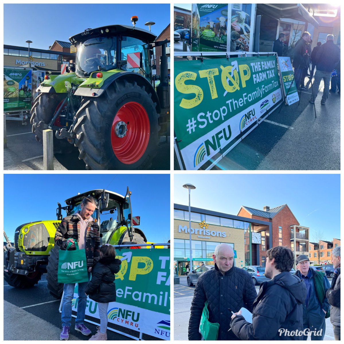 Olly Cartwright (@shropsollynfu) on Twitter photo With <a href="/NFUShrops/">NFU Shropshire</a> farmers today for the Farming Day of Unity <a href="/NFUtweets/">National Farmers' Union</a> thanking shoppers for their support in Telford and talking about the campaign - one of around 100 events planned across the UK
#StopTheFamilyFarmTax <a href="/nfumidlands/">NFU Midlands</a> <a href="/NFUPress/">NFU Press Team</a> <a href="/robertnewbery/">Rob Newbery</a> With <a href="/NFUShrops/">NFU Shropshire</a> farmers today for the Farming Day of Unity <a href="/NFUtweets/">National Farmers' Union</a> thanking shoppers for their support in Telford and talking about the campaign - one of around 100 events planned across the UK
#StopTheFamilyFarmTax <a href="/nfumidlands/">NFU Midlands</a> <a href="/NFUPress/">NFU Press Team</a> <a href="/robertnewbery/">Rob Newbery</a>