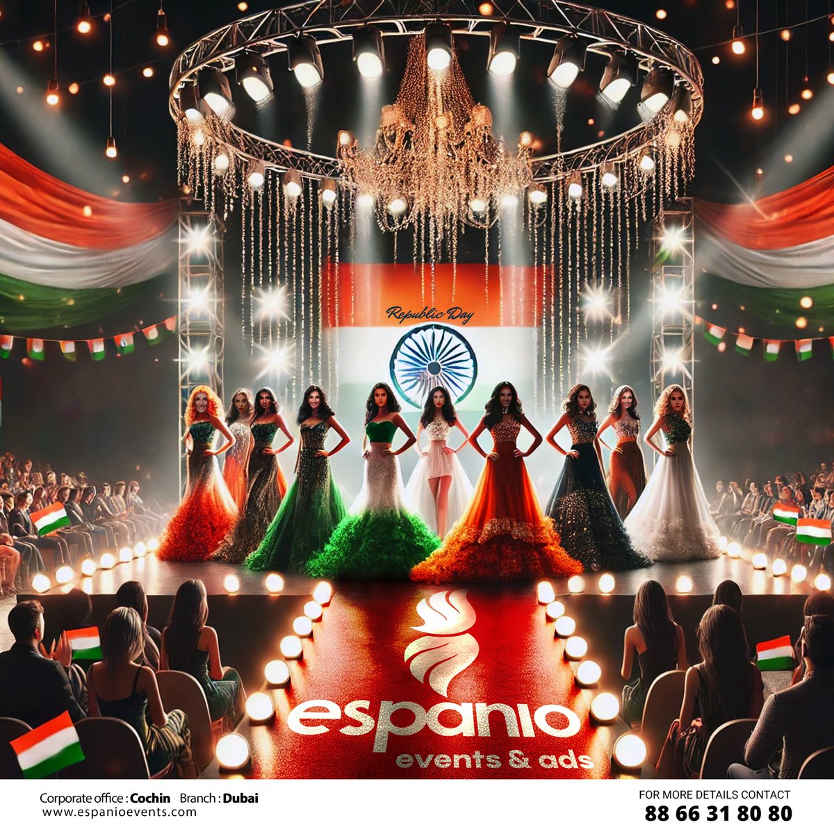 mrsglobal23's tweet photo. Happy Republic Day!
Let’s celebrate the spirit of unity, diversity, and freedom that defines our great nation.

#RepublicDay #EspanioEvents #ProudToBeIndian #UnityInDiversity https://t.co/fVc5bgIiYX