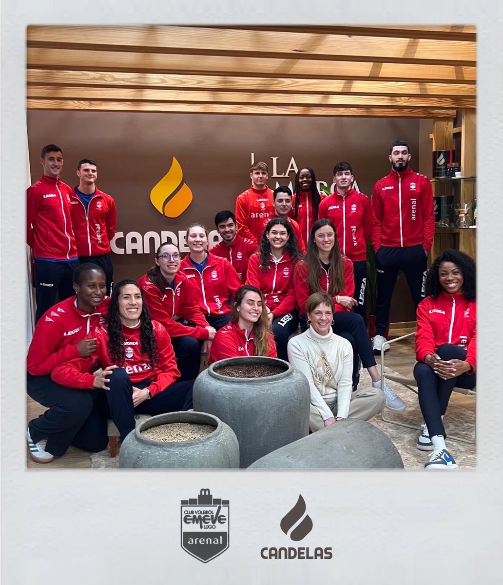 Somos cafeteiros.
<a href="/cvemevelugo/">Arenal Emevé</a> x <a href="/Cafescandelas/">Cafés Candelas</a>