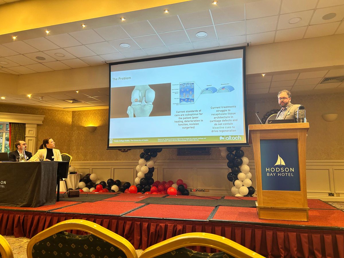 Great to be present an update on our technology at #BinI25 in Athlone today. Good attendance despite the 8am start to the session!