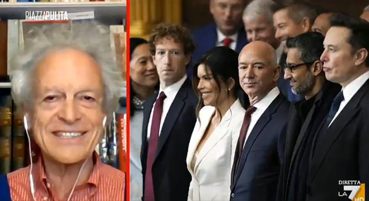 Cosa vogliono da Trump?

"Quello che volevano e che davano 4 anni fa a Biden. Quella fila lì era schierata tutta a sinistra e nessuno ci trovava niente di strano. Non ve lo ricordate più (…). Kamala ha fatto la sua fortuna politica con i loro miliardi"

#Rampini 🥇