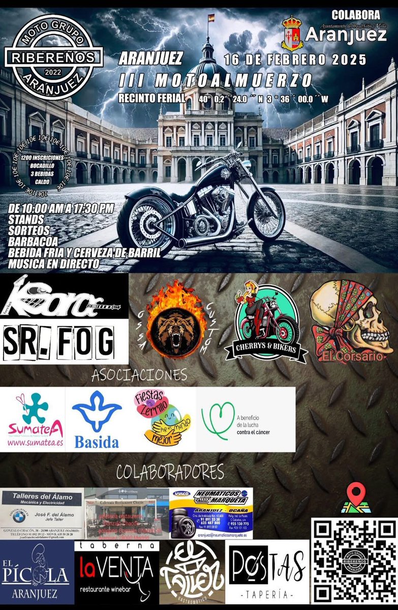 Ea! Pues además se puede aprovechar para hacer una visita turística por Aranjuez!!! Puede ser un día completo!! Pensároslo… 😏😏