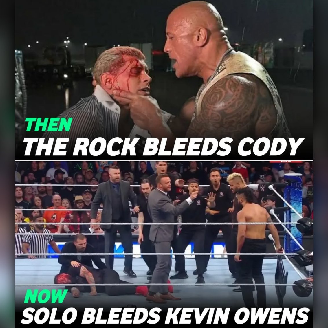 WweNewsTime's tweet image. Bloodline 2.0 is cooking 🩸🔥🔥
.
#wwe #wweuniverse #wwenetwork #wwesuperstars
#wwechampion #halloffame
#prowrestling #wrestling #reels #wrestlemania
#wweraw #wwesmackdown #johncena
#romanreigns #brocklesnar #tribalchief
#sportsentertainment #Wweliveevent
#wwemoments