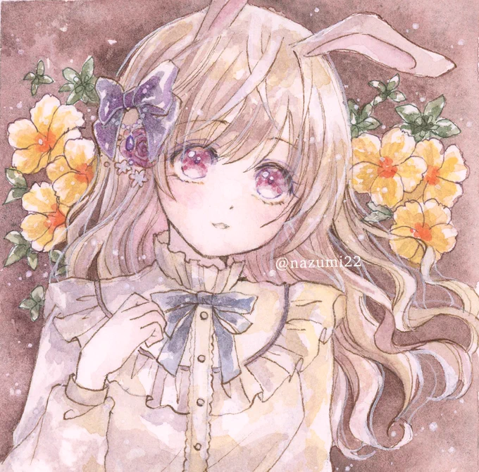 #このタグを見た人は黙ってうさぎをはる 
