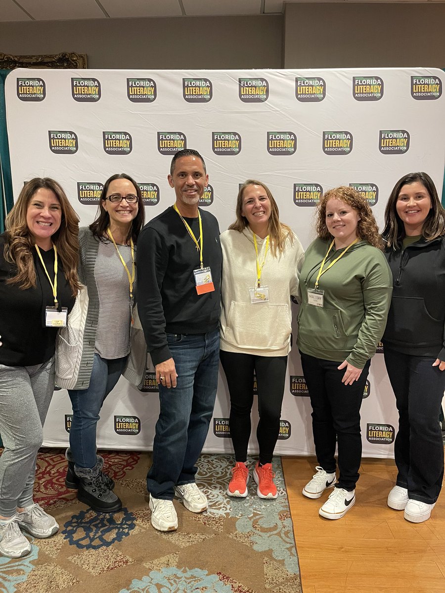 Great pre-conference sessions at the Florida Literacy Association annual conference. We learned some strategies for MTSS and writing in K-5. Looking forward to another great day of learning! #SFEBuilttoLast2425