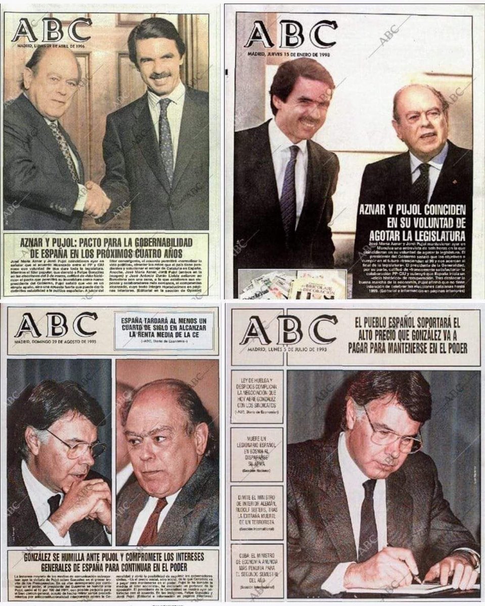 rojo_fuertes's tweet photo. @oscar_puente_ Las portadas de ABC , 40 años y siguen igual ...... https://t.co/DEQNoeMgGm