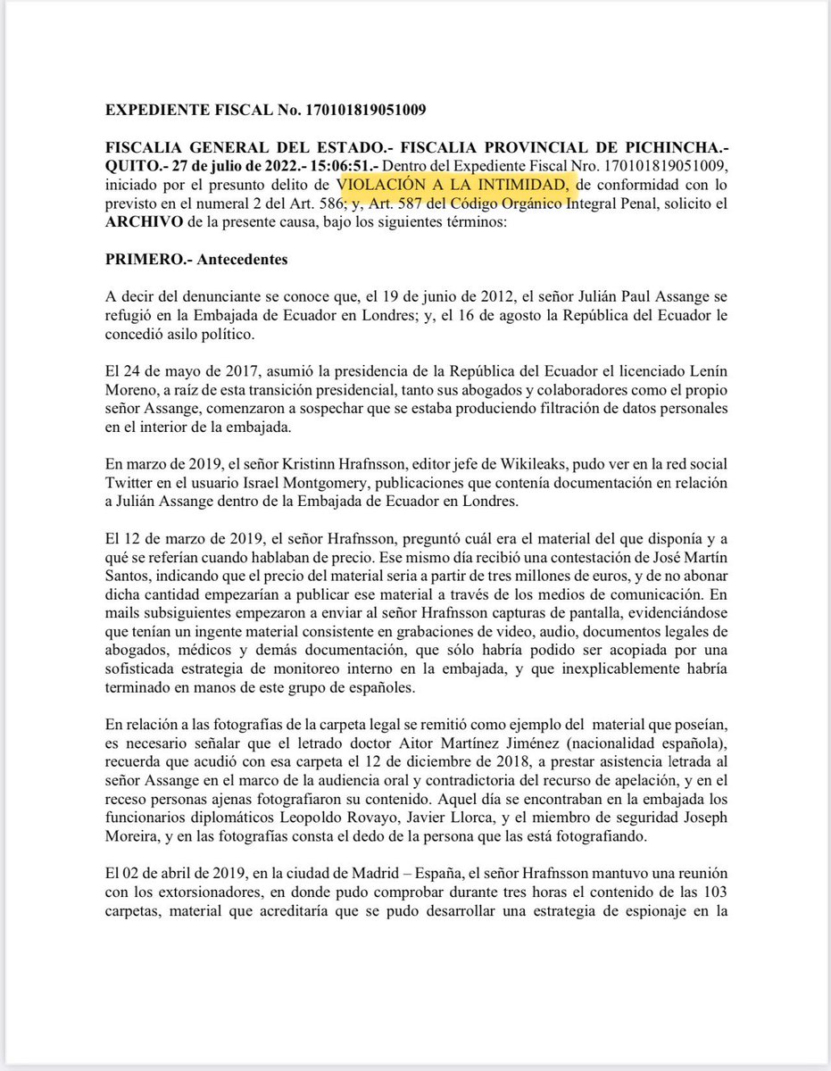 MashiRafael's tweet image. ‼️‼️‼️
¡Nos gobiernan delincuentes!
La fiscal Mayra Soria es la misma que justificó el espionaje de Lenin Moreno a Julián Assange porque el asilado estaba en "una oficina pública en el exterior, y todo lo que emane de ella constituye información pública…" 🤦🏻‍♂️